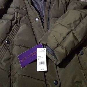 Jacket "Madden Girl", sz M, BRAND NEW WITH TAGS, Olive green